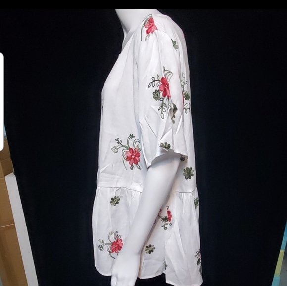 Shein boho peplum top - Picture 2 of 5